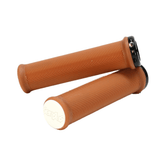 Grips Sensus Swayze Lite Lock On Gum Rubber/White/Black - Genetik Sport